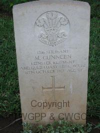 Dar Es Salaam War Cemetery - Cunneen, M